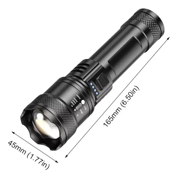 Linterna Tactica TY-908 1200 Lumenes